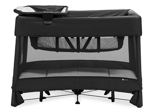 Breeze Plus Portable Playard with Removable Binet and Baby Changing Station, Easy One-Handed Setup, from The Makers of The mamaRoo