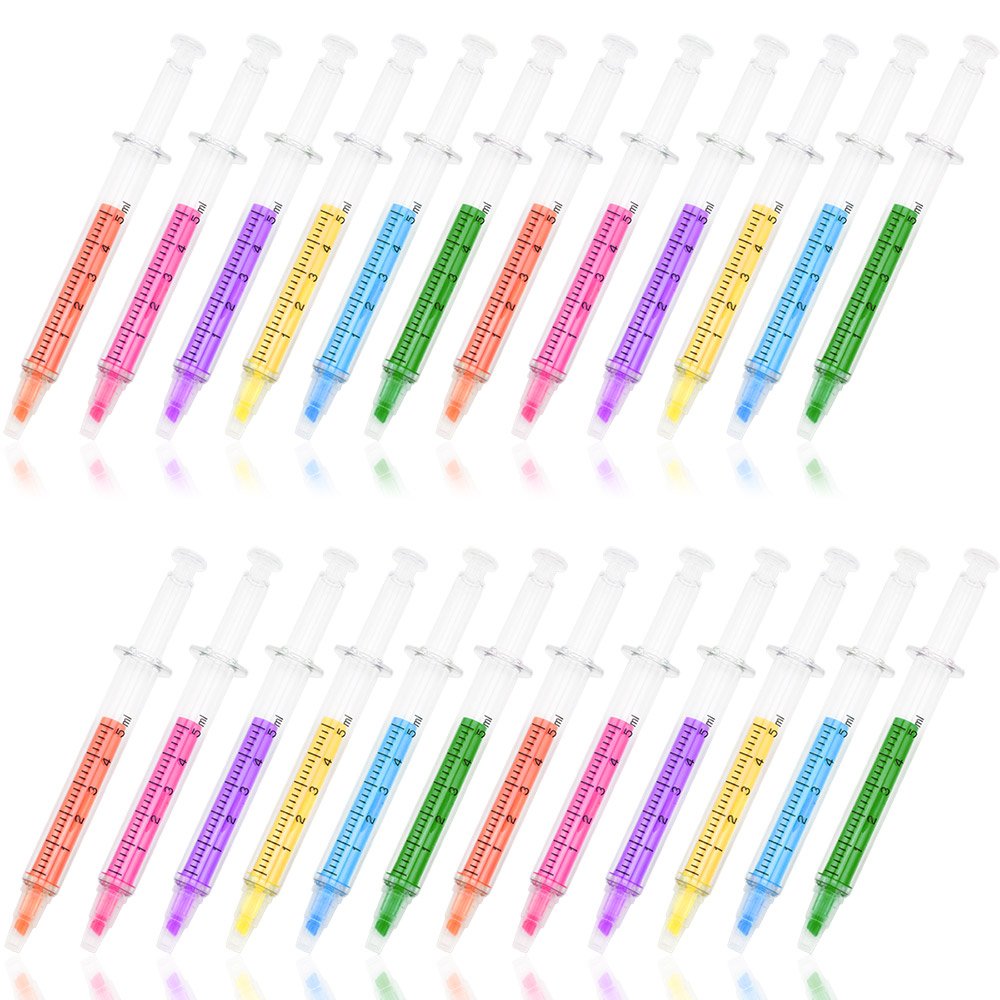 Six-Color SunAngel Highlighter Pen Set