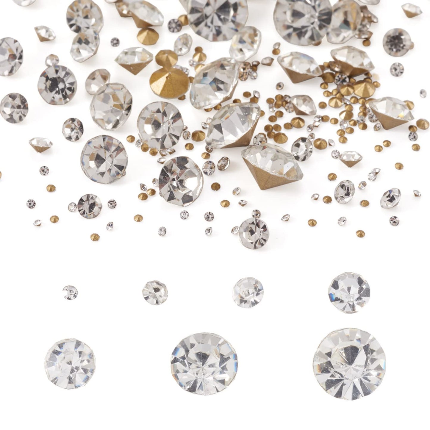 Sparkling Rhinestone Gems for Nail Art and Jewelry Making
