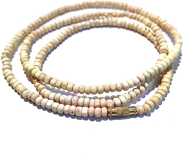 Round Tulsi Bead Necklace
