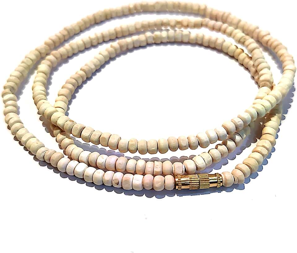 Round Tulsi Bead Necklace