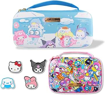 Hello Kitty Switch Thumb Grips and Cases