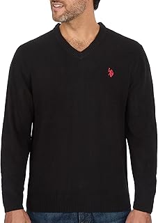 Men's Ultrasoft V-Neck Acrylic Sweater for Casual Wear