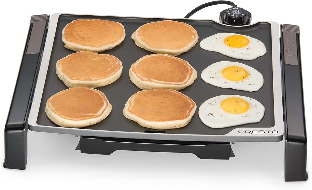 15-inch electric tilt and fold griddle