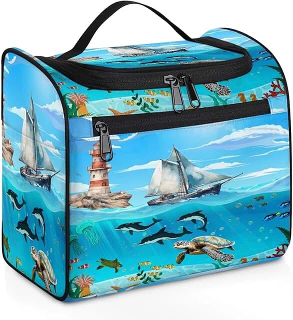 Hanging Travel Toiletry Bag for Women and Men