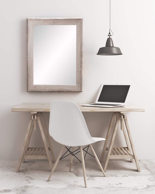 , LLC Cottage Wood Wall irror, 26.5 x 26.5, wood
