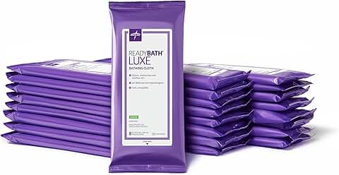 Extra Thick Scented Body Wipes for Adults, 192 Count