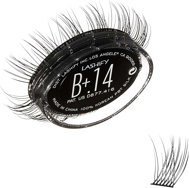 14mm Black Gossamer Eyelash Extensions Refill