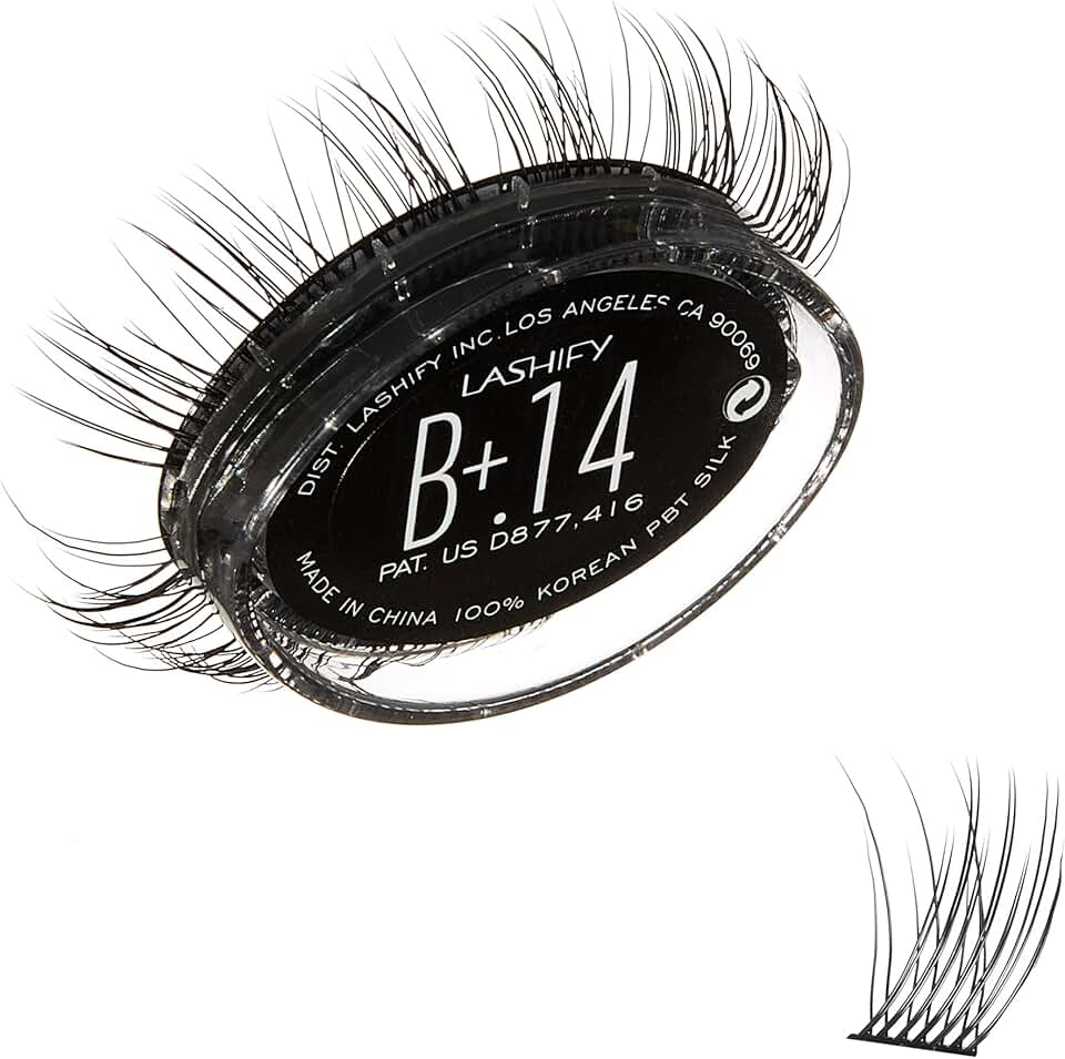 14mm Black Gossamer Eyelash Extensions Refill