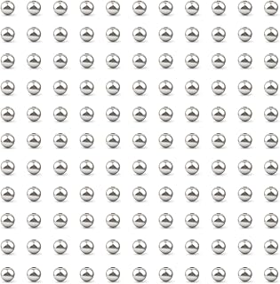 50pcs 3mm Sterling Silver Beads for Jewelry Making