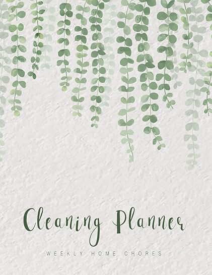 Household Cleaning and Chore Planner Logbook