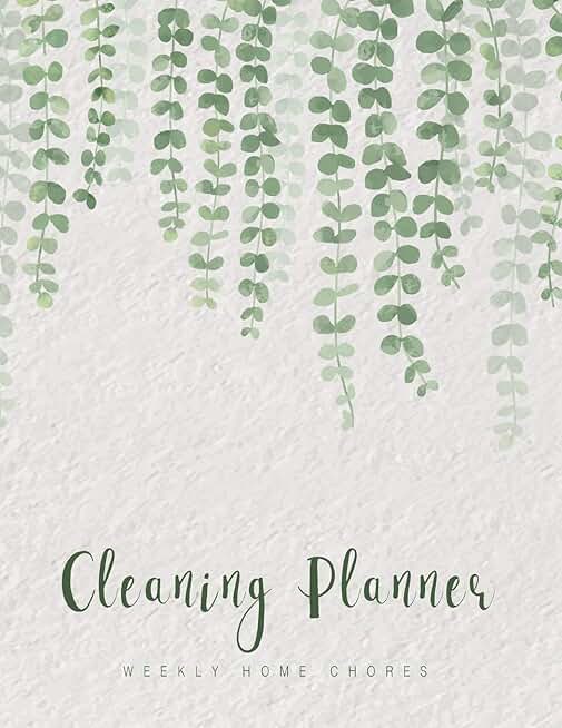 Household Cleaning and Chore Planner Logbook