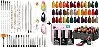 31-Piece Nail Art Brush and Dotting Tool Set