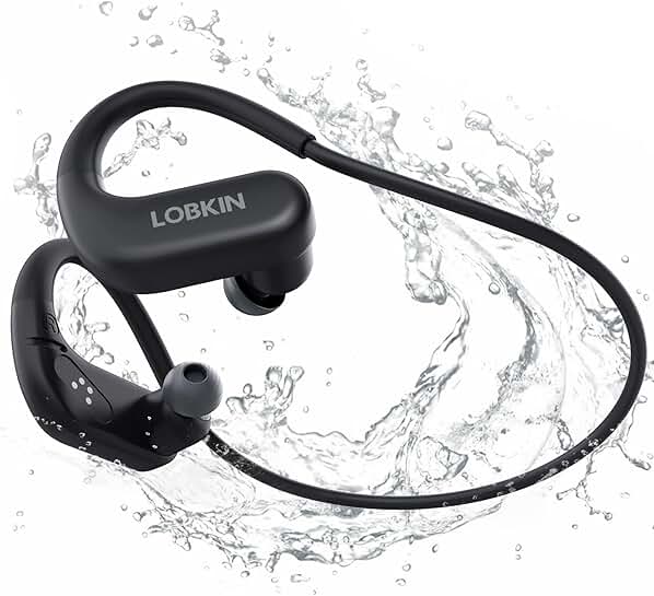 Waterproof Bone Conduction Earbuds with 8GB, Bluetooth 5.4