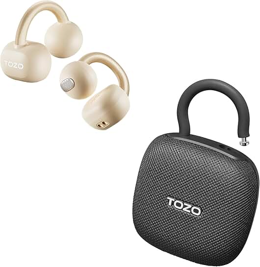 Open Ear Headphones and Portable Bluetooth Speakers