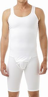 Men's Compression Bodysuit for Belly and Thigh Shaping