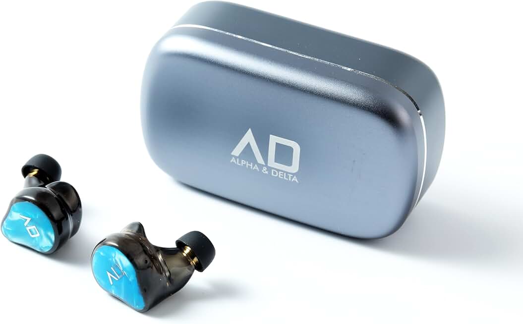 Wireless Earphones with All-Day Battery and Hybrid Drivers
