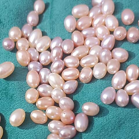 50 Genuine Freshwater Pearls for Jewelry Making