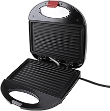 750W Electric Panini Press with Nonstick Plates