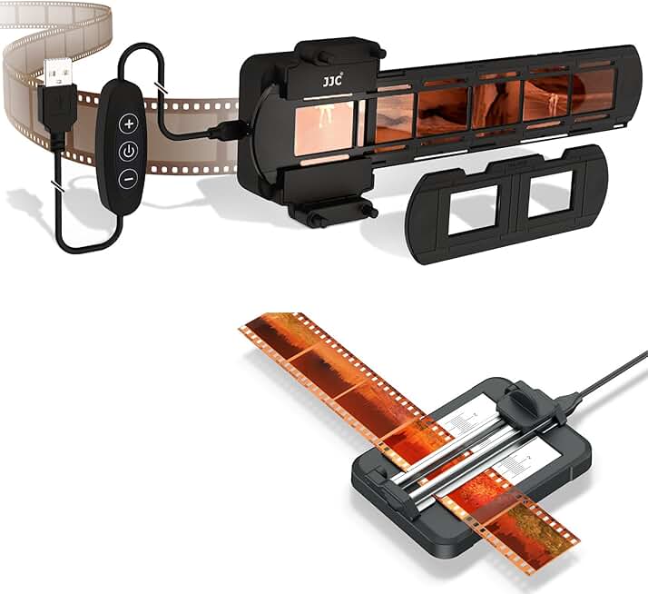 Film Scanner Set with Negative Cutter