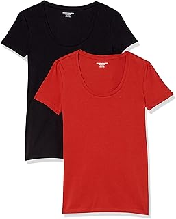 Women's Regular-Fit Short-Sleeve Scoop Neck T-Shirt