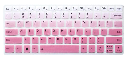 Pink Ombre Keyboard Cover for Yoga and Flex Laptops