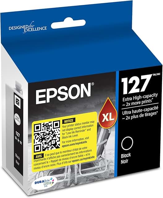 Black Ink Cartridge for Wide-Format and Office Printers
