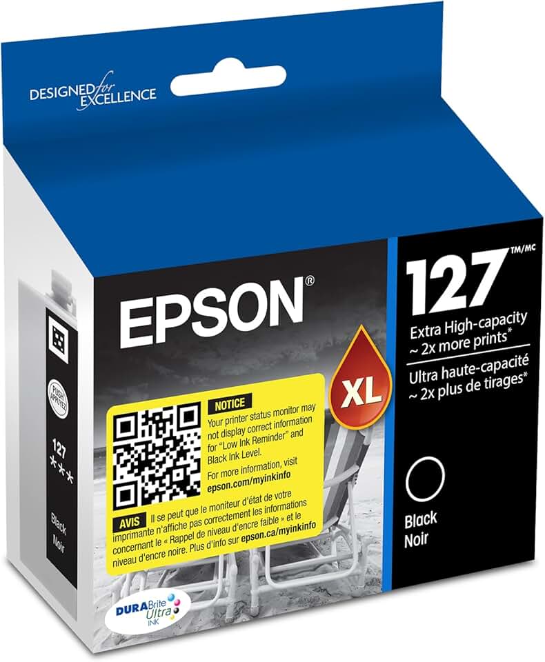 Black Ink Cartridge for Wide-Format and Office Printers