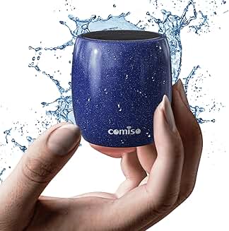 Small waterproof Bluetooth speaker with 360° stereo sound