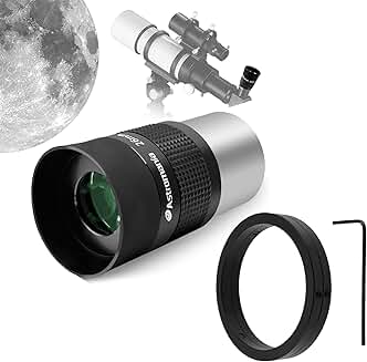 2-inch Parfocal Eyepiece Ring and Kellner 55° Eyepiece Bundle