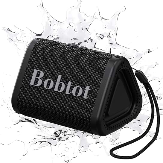 Portable Waterproof Bluetooth Speaker with 15H Playtime