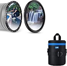 Lens case pouch and variable ND filter 67mm