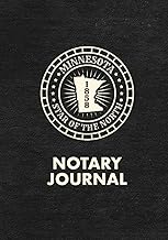 Minnesota Notary Log Book for Public Notarizations
