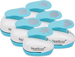 6 Shape Craft Hole Punch for Scrapbooking and Crafts