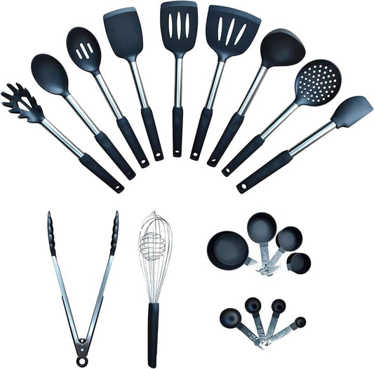 Silicone Slotted Turner for Cooking and Flipping