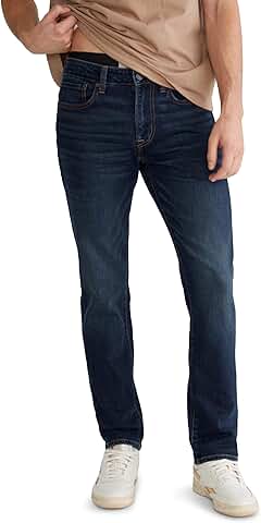 Men's Regular Fit Dark Wash Jeans 30x32
