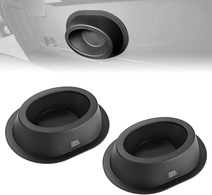 Pair of 6x9 speaker enclosures for vehicles