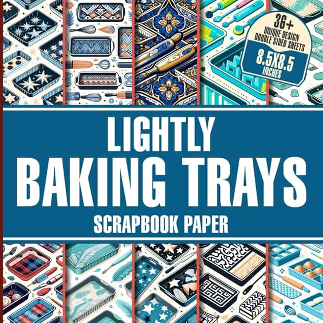 36+ Double-Sided Baking Trays Scrapbook Paper