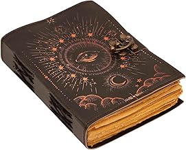 Vintage handmade sketchbook with deckle edge paper