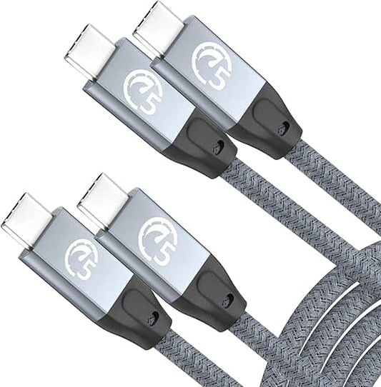 Long 20FT USB C to USB C Cable for 4K Video and Fast Charging