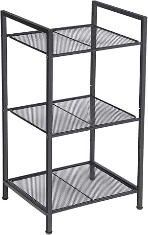 3-Tier Extendable Storage Rack for Bathroom and Living Room