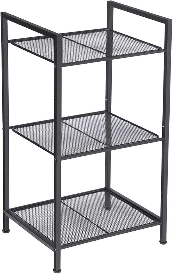 3-Tier Extendable Storage Rack for Bathroom and Living Room