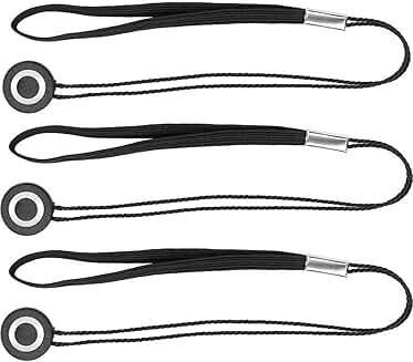 Lens Cap Leash Holder for DSLR and SLR Cameras (3 Pack)