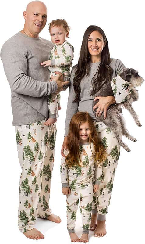 Matching Organic Cotton Pajama Sets for All