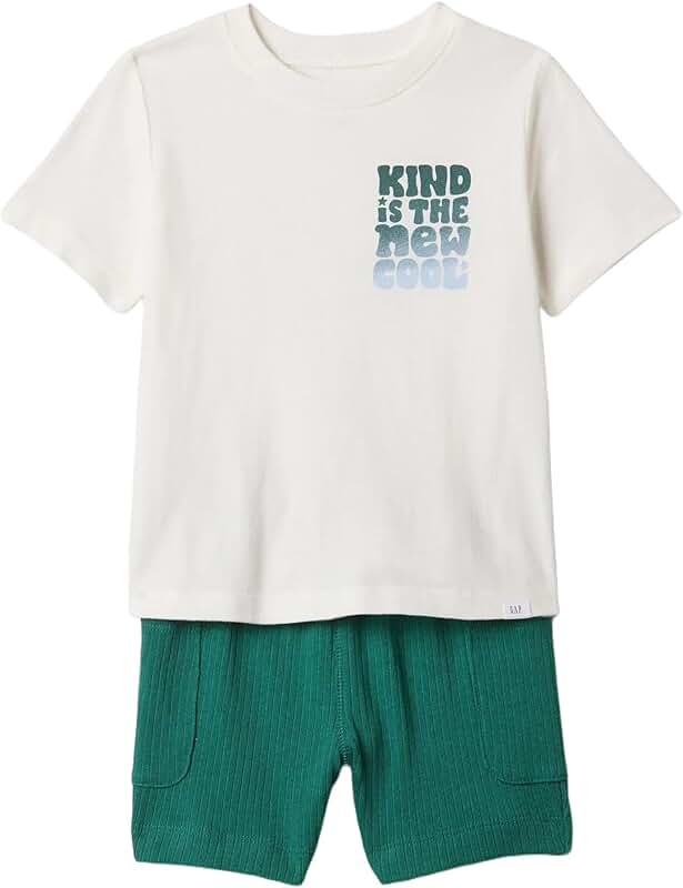 Baby Boys' Short Sleeve T-Shirt and Shorts Set