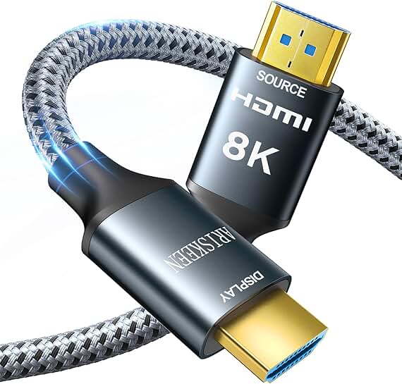 75-Foot 8K HDMI Cable with 48Gbps Speed