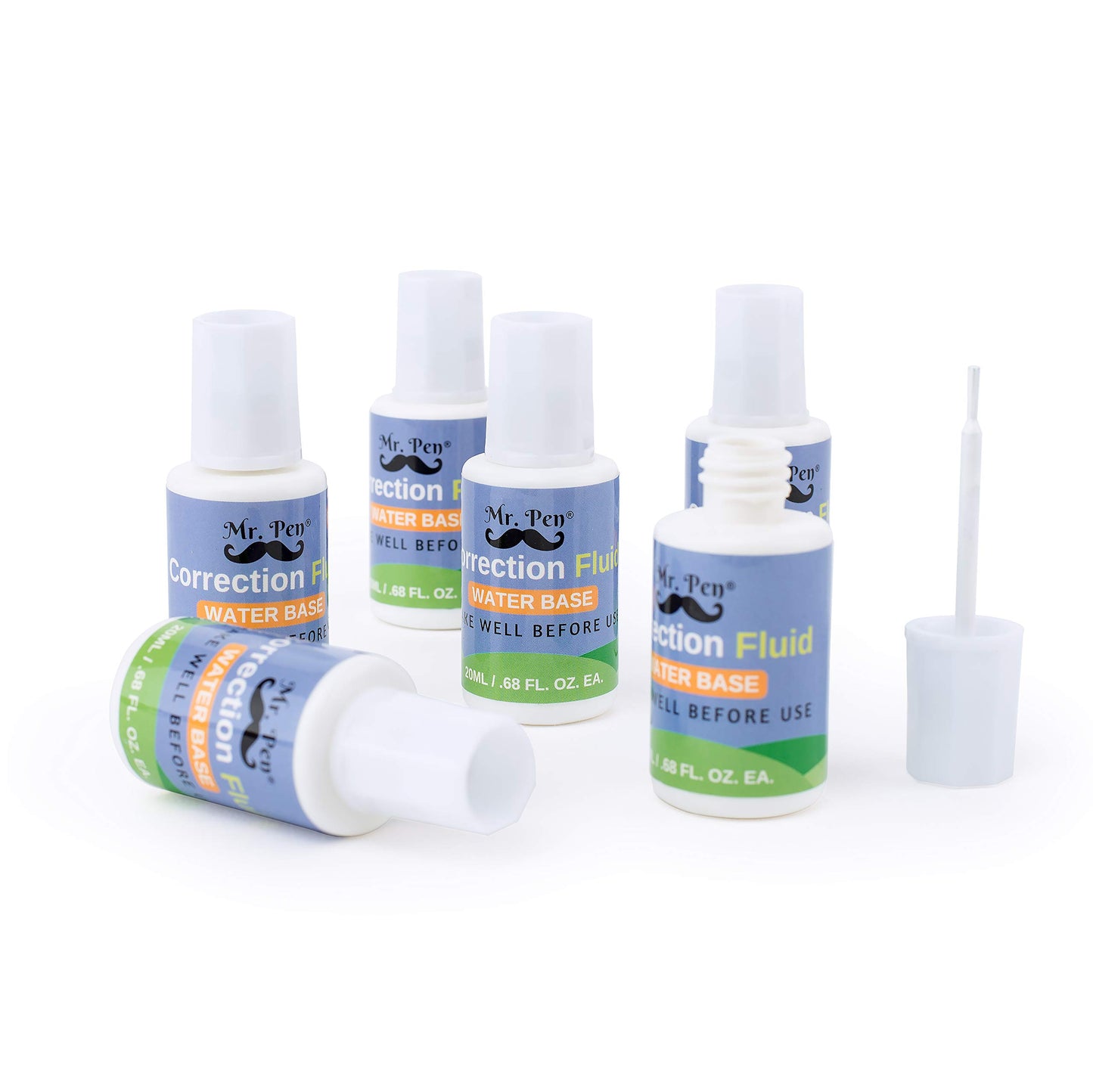 Pack of 6 Liquid Paper Correction Fluids