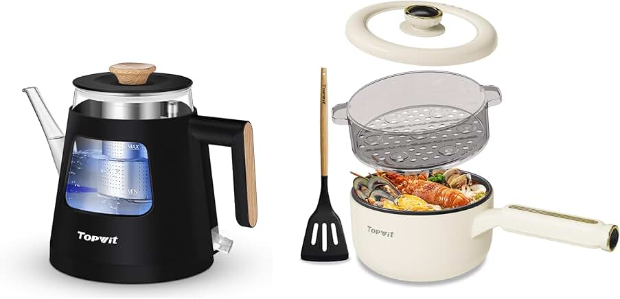 Electric Kettle and Cooker with Steamer