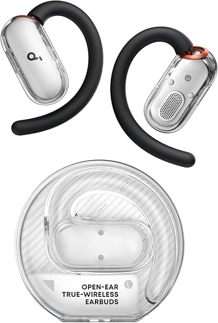 Open-Ear Headphones with Adjustable Fit and Long Battery