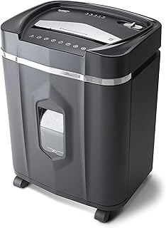 High Security 12-Sheet Micro-Cut Shredder with 60-Minute Run